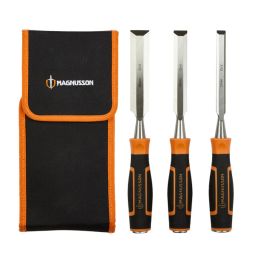 Conjunto de 3 formões - magnusson