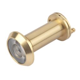 OLHO MÁGICO DOURADO DE Ø 16MM PORTAS 35-58 MM
