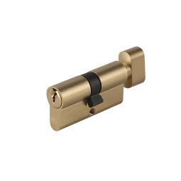 CILINDRO LATÃO COM POMO 30 x 30 mm SMITH AND LOCKE