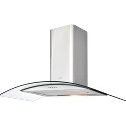 Exaustor Vidro 90 Cm Inox Cooke & Lewis