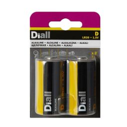 2 PILHAS ALCALINAS LR20 DIALL