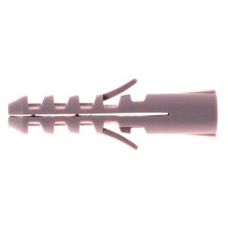PACK 100 BUCHAS MACIÇO DE POLIPROPILENO 6 X 30 mm