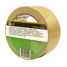 FITA DUPLA FACE FINA 50 MM X 25 M DIALL