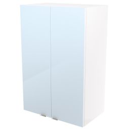 Armário de casa de banho Imandra cor branco 90x60x36cm