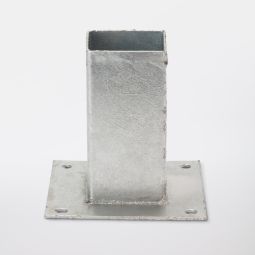 Suporte para poste para aparafusar 7 x 7 cm Blooma