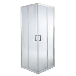 Resguardo de duche quadrado transparente 190x90x90cm onega