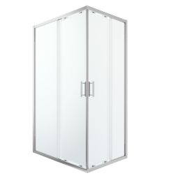 Resguardo de duche retangular transparente Beloya 195x80x120cm