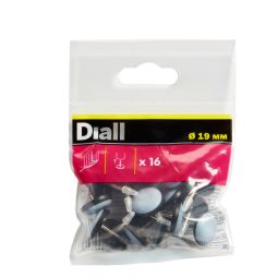 PACK 16 UDS PATIN REDONDO COM PREGO Ø 19 mm