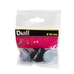 PACK 4 UDS PATIN REDONDO COM PREGO Ø 30 mm