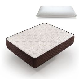 Pack colchão e almofada viscoelástica descansin 90x190