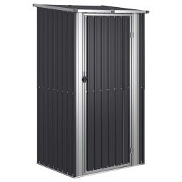 Abrigo de jardim 118,5x97x209,5 cm aço galvanizado antracite