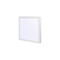 Lampara plafon plano color blanco