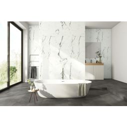 Revestimento de parede decorativo SPC Carrara 255x120x0,3cm Ceramin Tiles