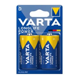 2 PILHAS ALCALINAS LR20 VARTA