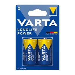 2 PILHAS ALCALINAS R14 VARTA