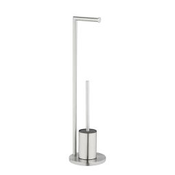 Conjunto de pé para WC de aço inoxidável Ferla mate