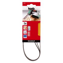 3 bandas de lixa 13x457 grão 100