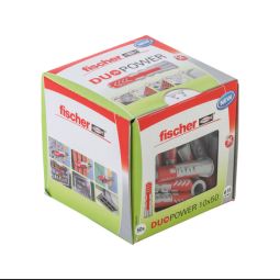Buchas Duopower 10 x 50 mm Fischer Caixa 50 uds