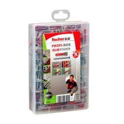 BUCHAS PROFI-BOX DUOPOWER 6/8 MM + PARAFUSOS FISCHER 160 UDS