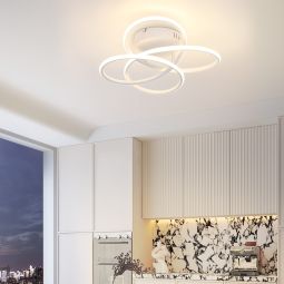 Nettlife candeeiros de teto LED branco 36x33