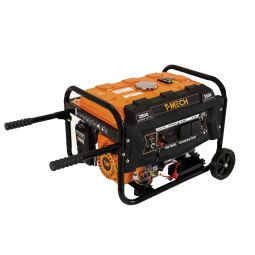 T-mech gerador portátil monofásico a gasolina