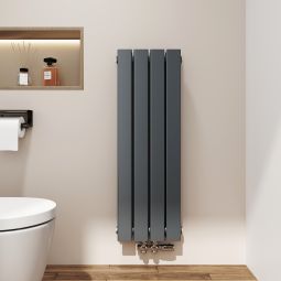 Emke radiador vertical dupla camada antracite, 90x30,4 cm, 446w