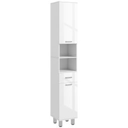 Coluna casa de banho 30x30x180 cm color blanco kleankin