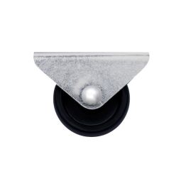 RODA FIXA Ø 3 CM COM CHAPA