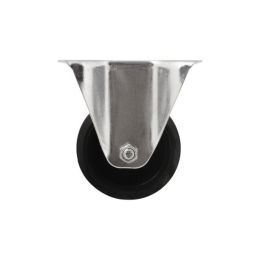 RODA FIXA Ø 8 CM COM CHAPA