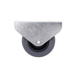 RODA FIXA Ø 5 CM COM CHAPA
