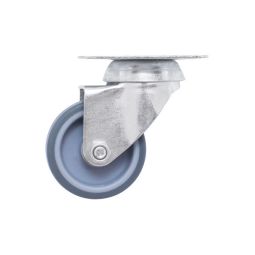 RODA GIRATÓRIA Ø 5 CM COM CHAPA