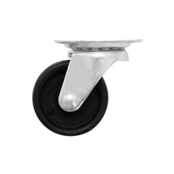 RODA GIRATÓRIA Ø 4,1 CM COM CHAPA