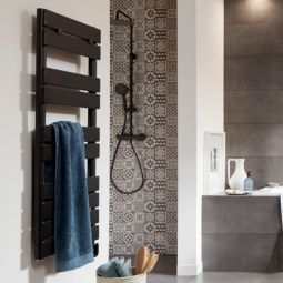 Azulejo konkrete branco/preto decor 20x60 cm
