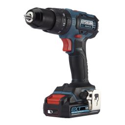 Berbequim de percussão 18V brushless 2 baterias 2Ah Erbauer