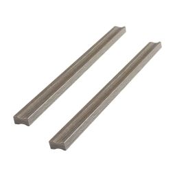 Pack 2 puxadores 140 mm branco darwin