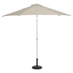 Guarda-sol de pé carambole ø2,6x2,23m bege Goodhome