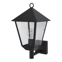 Aplique Exterior Ascendente 4 Faces Preto Carpia