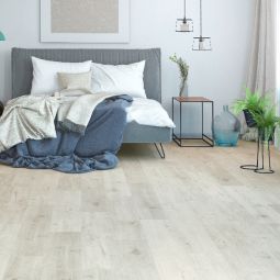 Pavimento laminado branco 8mm AC4 Doncaster
