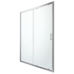 Resguardo de duche de correr transparente Beloya 170cm