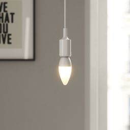 Pack de 3 Lâmpadas LED Vela E14 470 lm 4,2 W Luz Quente