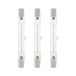 Pack de 3 Lâmpadas Halogénio R7S J78 2270 lm 120 W Luz Quente Regulável
