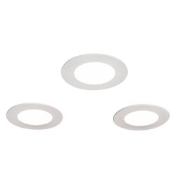 Pack 3 Luminárias Encastráveis LED Maia 2,8 W Redondas Brancas