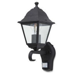 Aplique Exterior Ascendente 4 Faces Preto Varennes