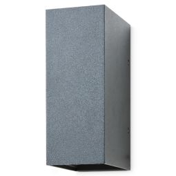 Aplique Exterior LED 2 Faces Cinzento Celtisa