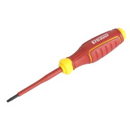 Destornillador aislante plano VDE 75x3.5 Erbauer