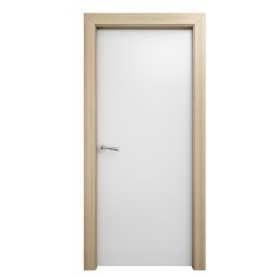 Porta de Interior moldura direto Viggo 70 cm direita Branco