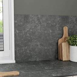 Painel compacto dupla face efeito cerâmica e mineral 300x60cm