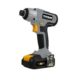 Chave de impacto com 2 baterias e carregador 18V Titan