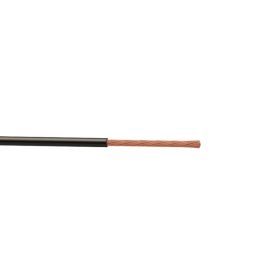 H07V-K 4mm com corte de cabo preto de 1m