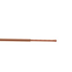 H07V-K cabo castanho de 4mm cortado 1m